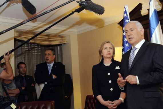 Clinton and Bibi