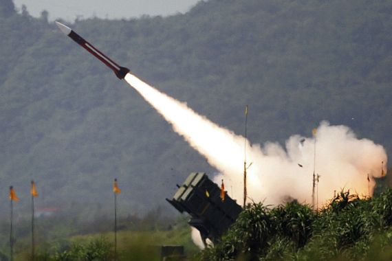 U.S.-made Patriot missile launch