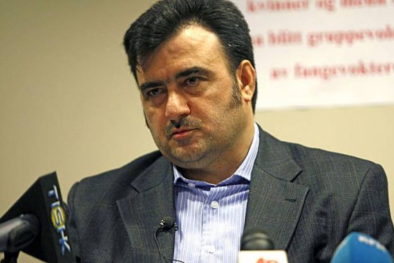 Iranian diplomat Farzad Farhangian