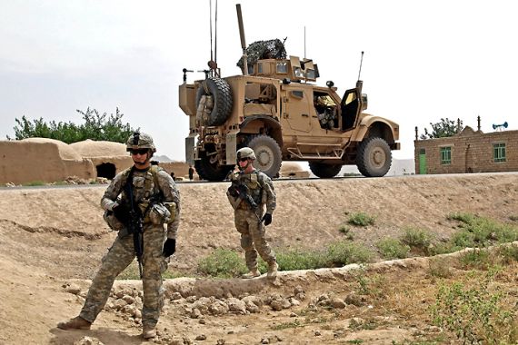 afghanistan troops