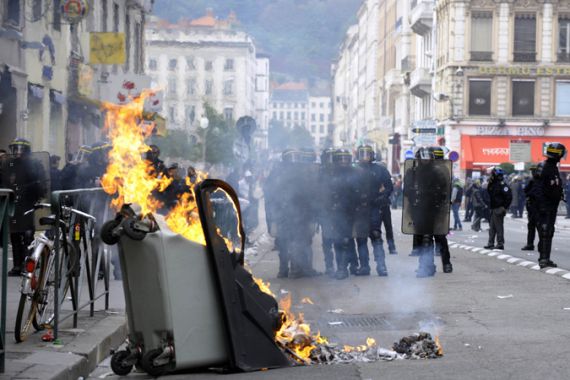 france riots protests