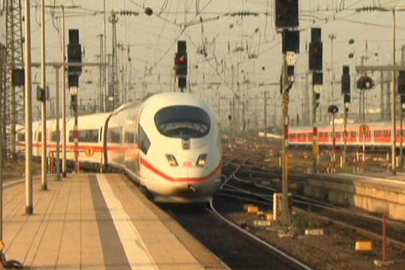 german high-speed train europe channel tunnel - paul brennan pkg