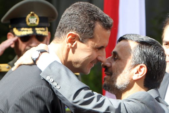 Iran and Syria meet