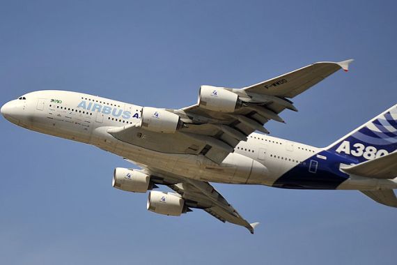 airbus A380 plane
