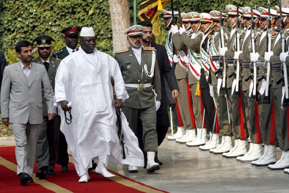 Gambia Iran relations