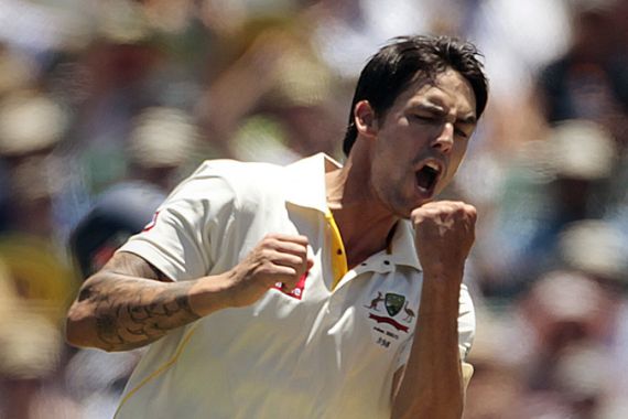 Mitchell Johnson - Australia fast bowler