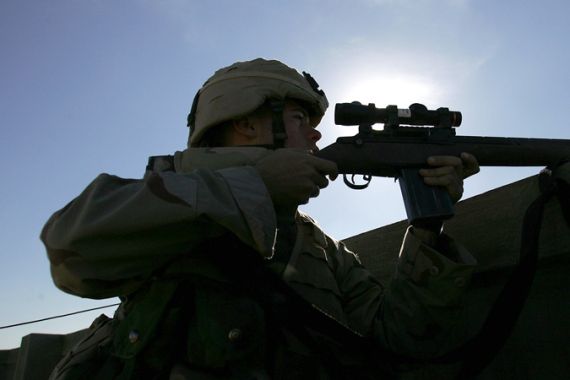 US soldier in Iraq