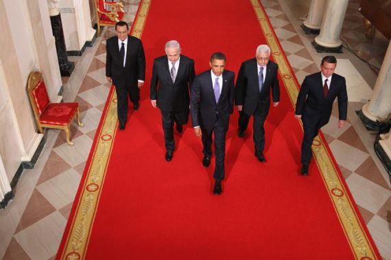 Obama, Mideast Leaders Deliver Statements On Peace Process