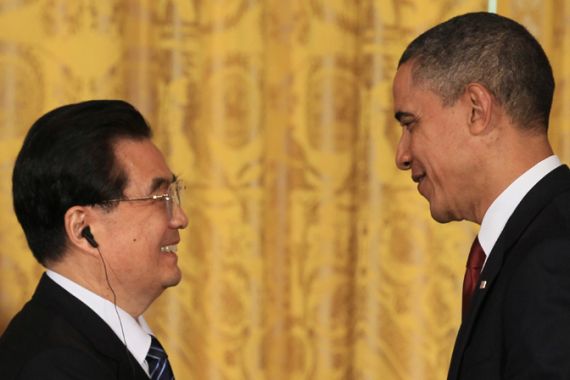 Counting the Cost - Obama Hosts Chinese President Hu Jintao For State Visit At White House