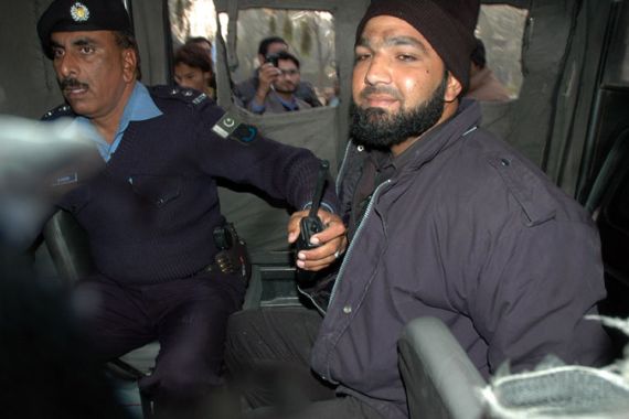 Arrested Pakistani bodyguard, Malik Mumtaz Hussain Qadri
