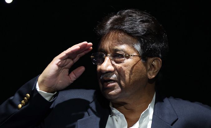 Former Pakistani President Musharraf Addresses Members Of UK Pakistani Community