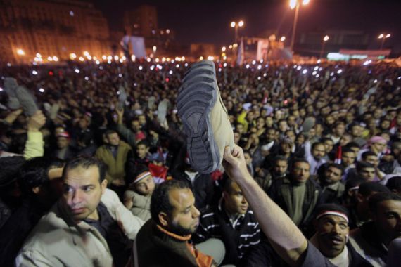 Angry Egypt Protesters