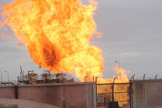 Egypt gas pipeline explosion