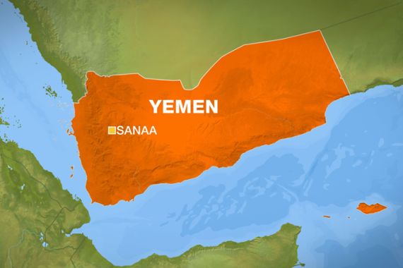 yemen - sanaa - map