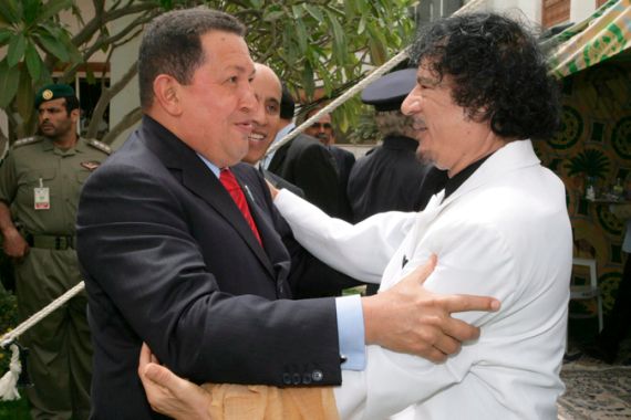 Chavez and Gaddafi