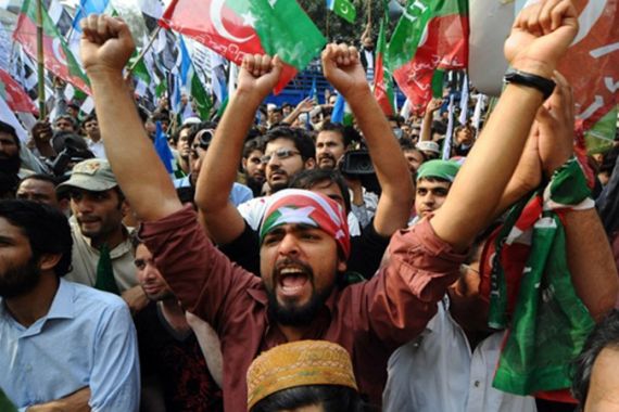 Pakistan lahore protest