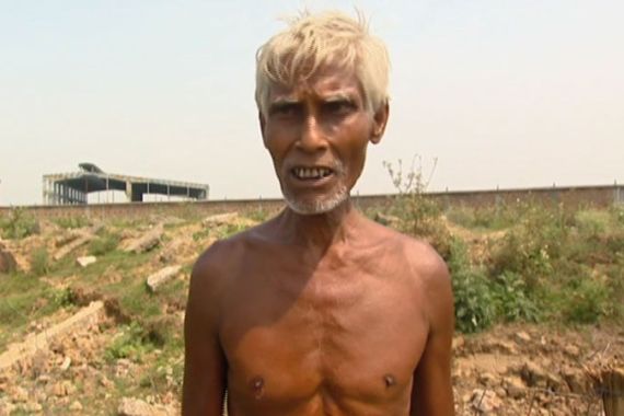 Indian farmer in Bengal