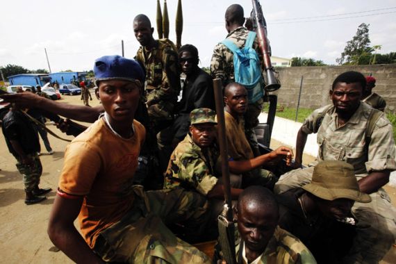 Soldiers loyal to Ivory Coast Alassane Ouattara