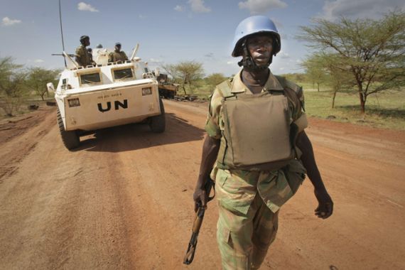 UN in North South Sudan border area
