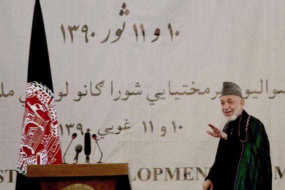 Karzai press conference