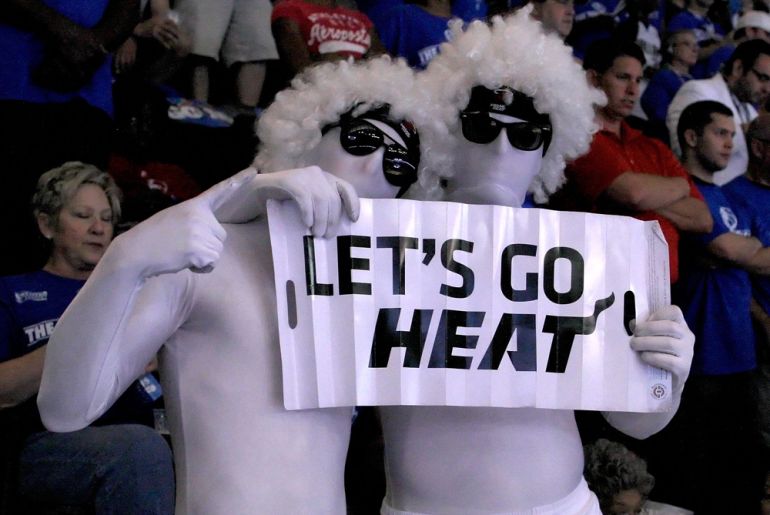 Miami Heat fans