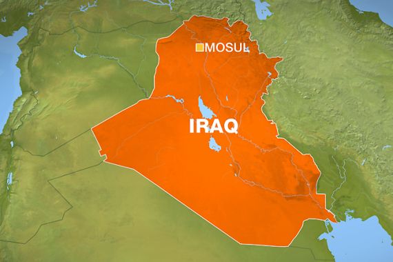 Map Iraq - Mosul