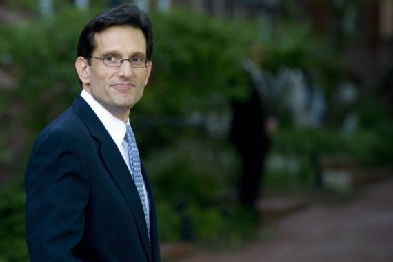 Eric Cantor walks out of US budget cuts