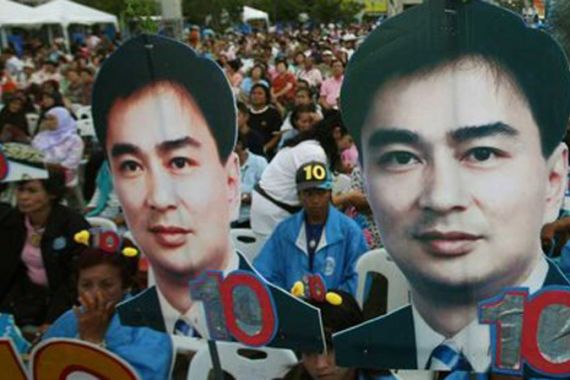 Thailand elections Abhisit Vejjajiva