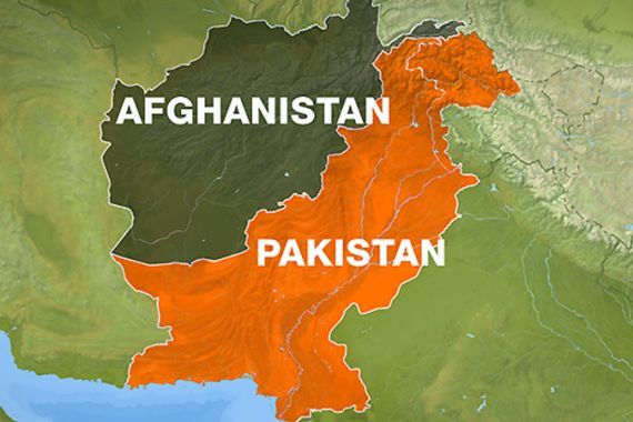 Afghanistan Pakistan map