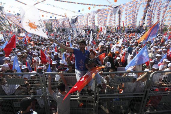 AKP rally in Istanbul