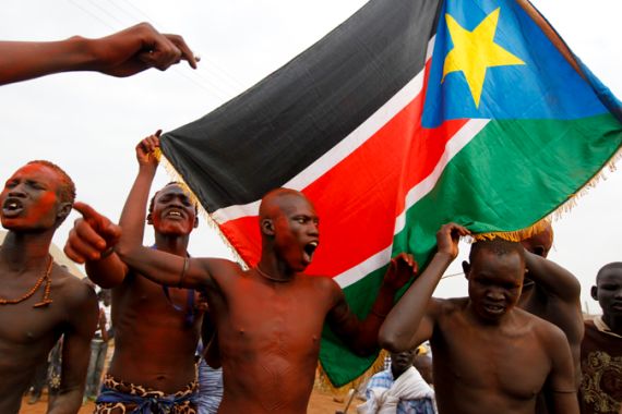 South Sudanese celebrating in Kenya