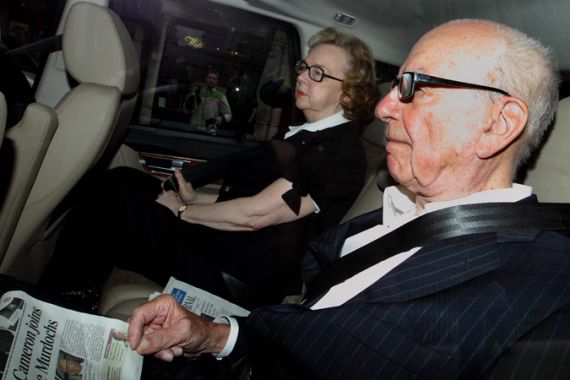 News Corporation CEO Rupert Murdoch