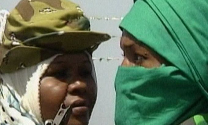 Gaddafi''s female fighters