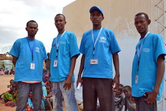 UNHCR team