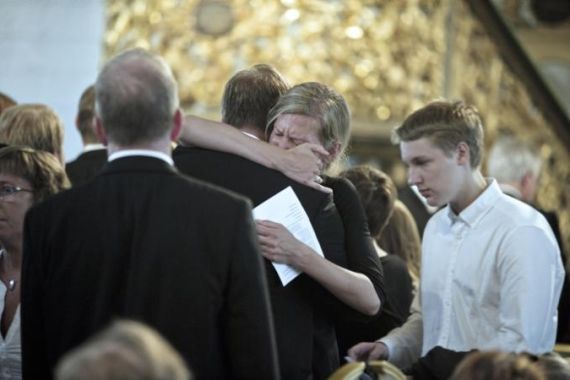 Mourning - Cathedral ceremony - Oslo