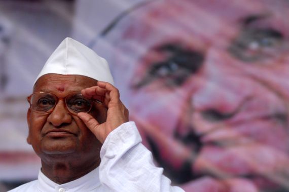 Indian activist - Anna Hazare
