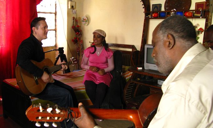 Next Music Station producer - Fermin in Sudan