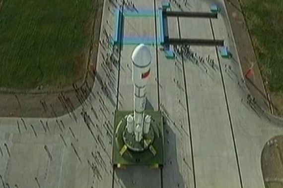 China space launch