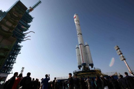 China Gansu Long March II-F rocket space