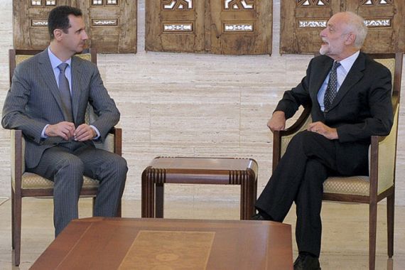 Assad meets Jakob Kellenberger