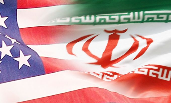 US-Iranian flag