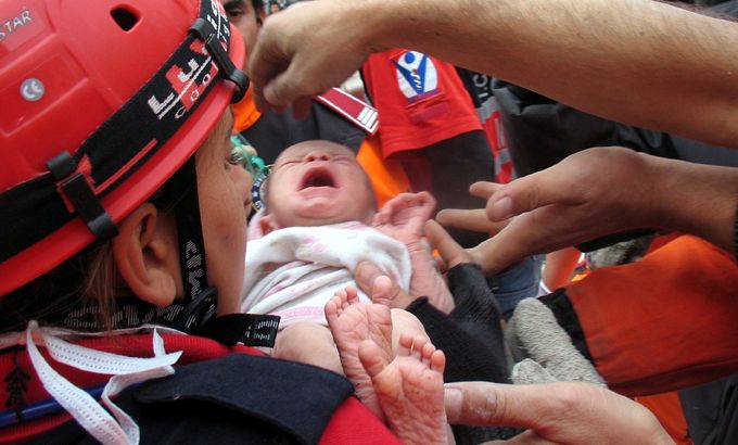 Turkey Earthquake Baby