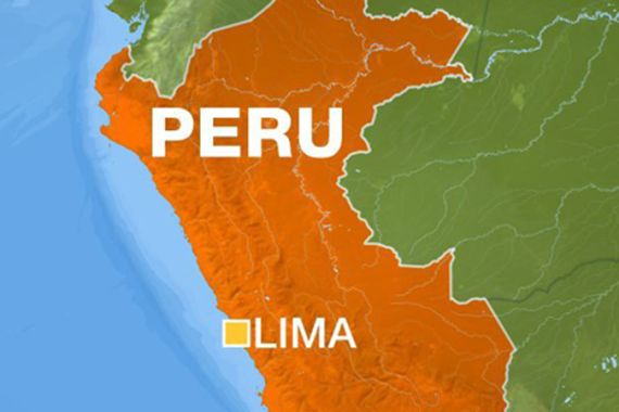 Lima Peru map close up