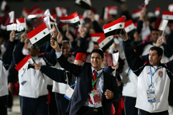 Syrian athletes