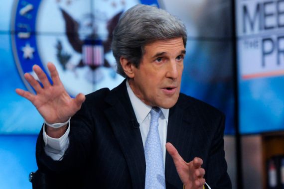 US Senator John Kerry debt