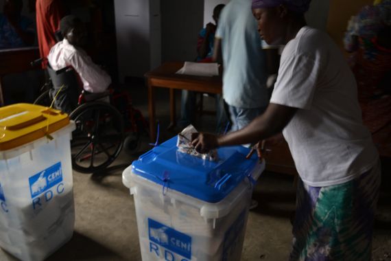 Voting Elections DRC Congo