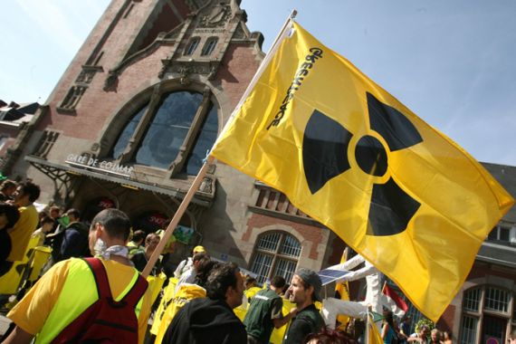 Anti-Nuclear Protests in France