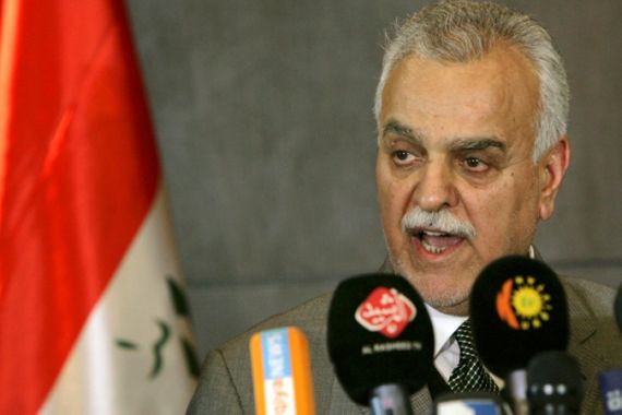 Iraqi VP Hashimi