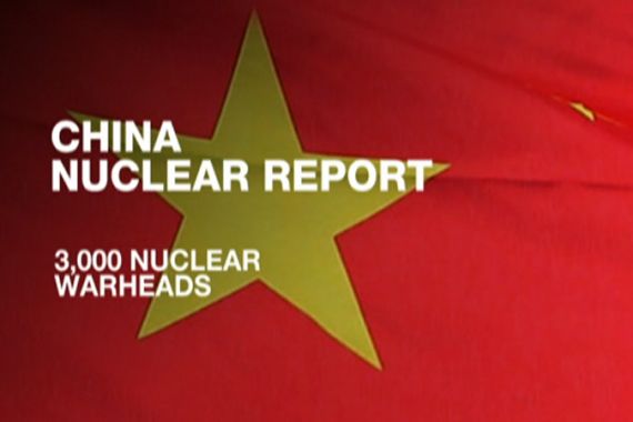 China''s nuclear arsenal ''many times larger''