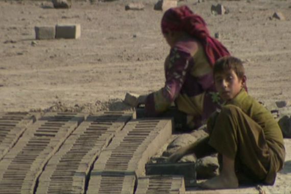 Afghanistan package screengrab child labour